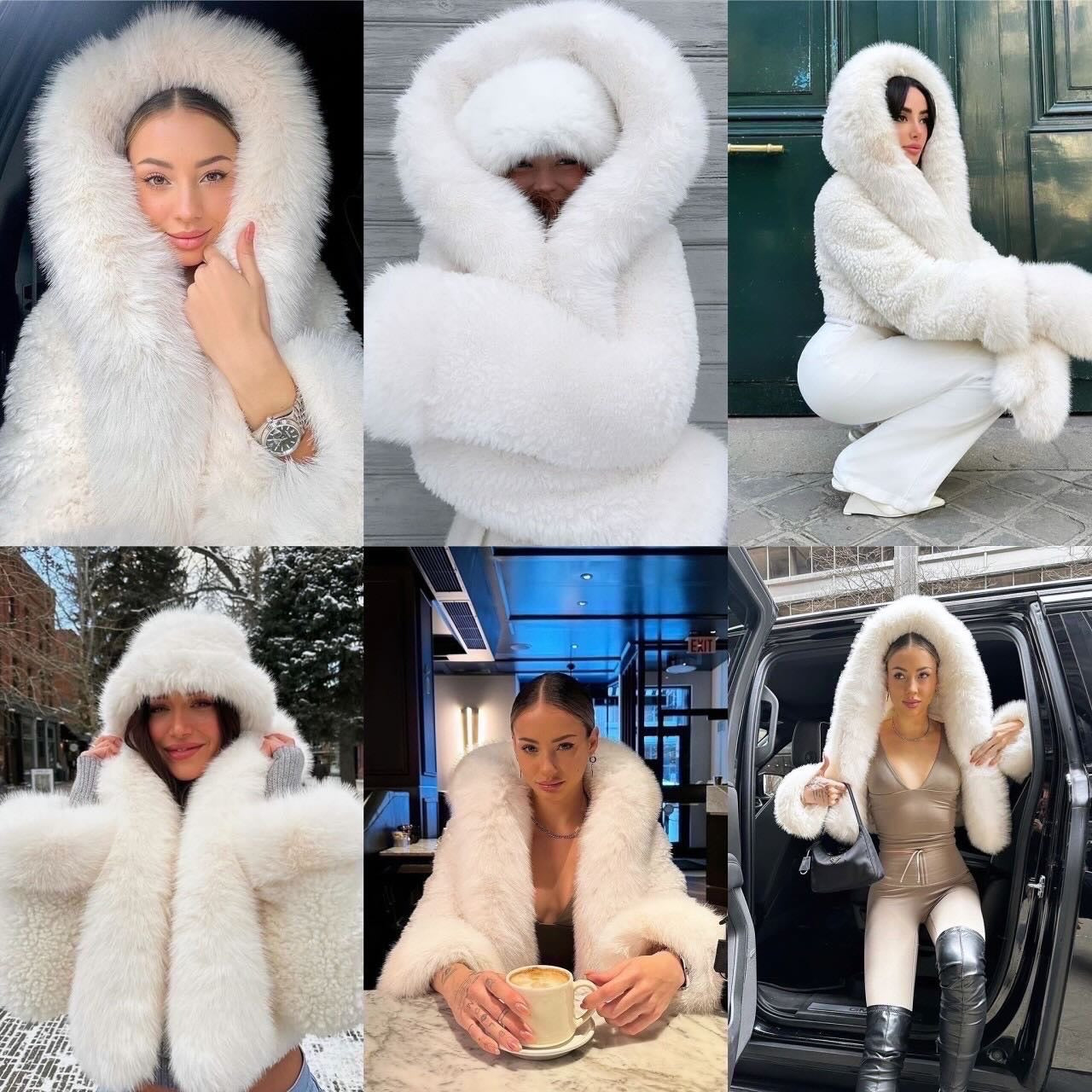 מעיל פרווה אשלי