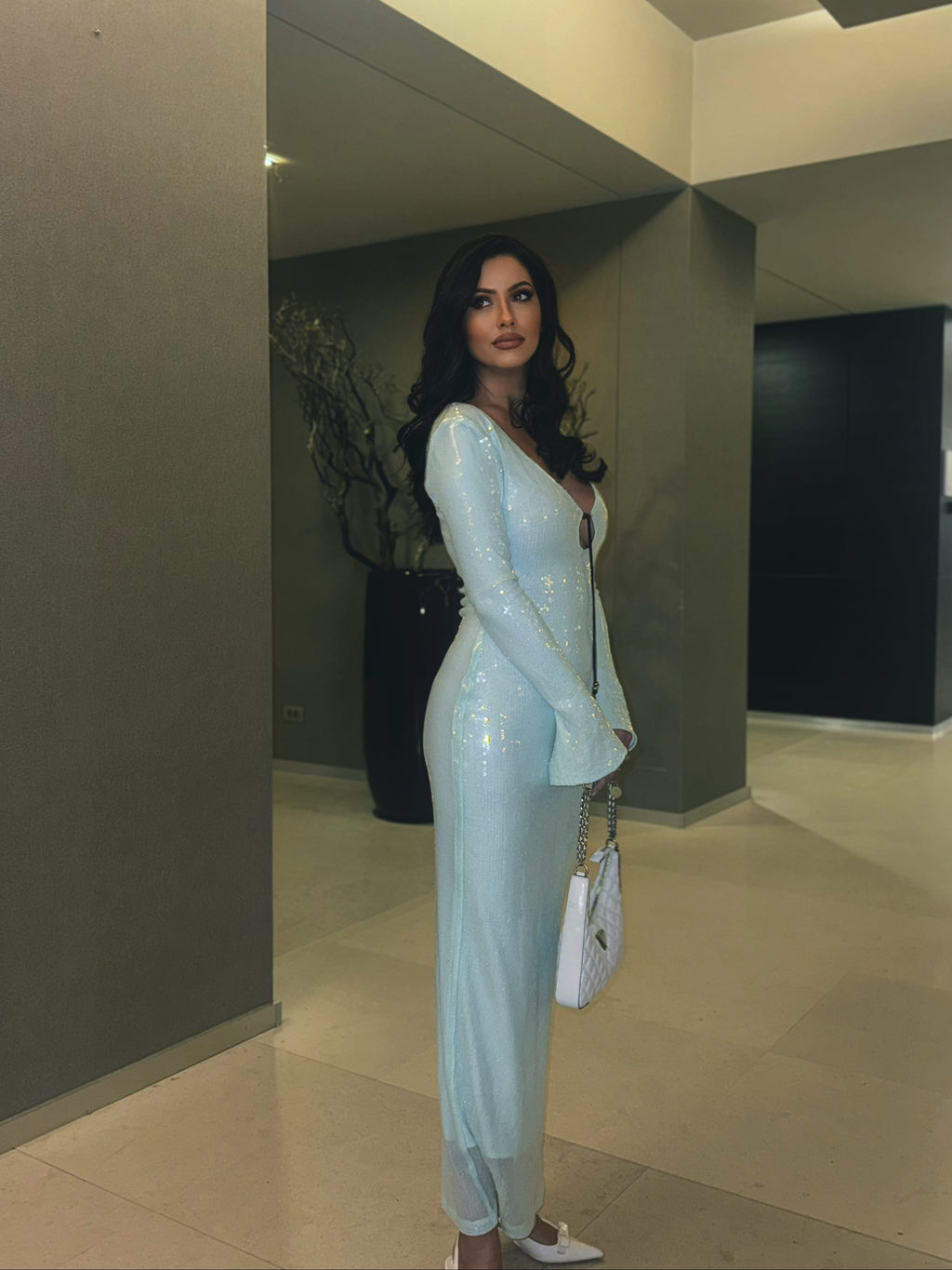 שמלת אמבר טורקיז